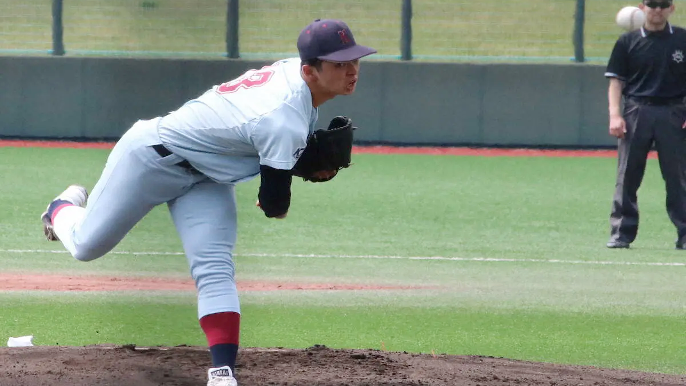 【大学野球】近大・宮原廉、中1日で5回無失点の快投！ドラフト候補対決を制し「進化の初勝利」