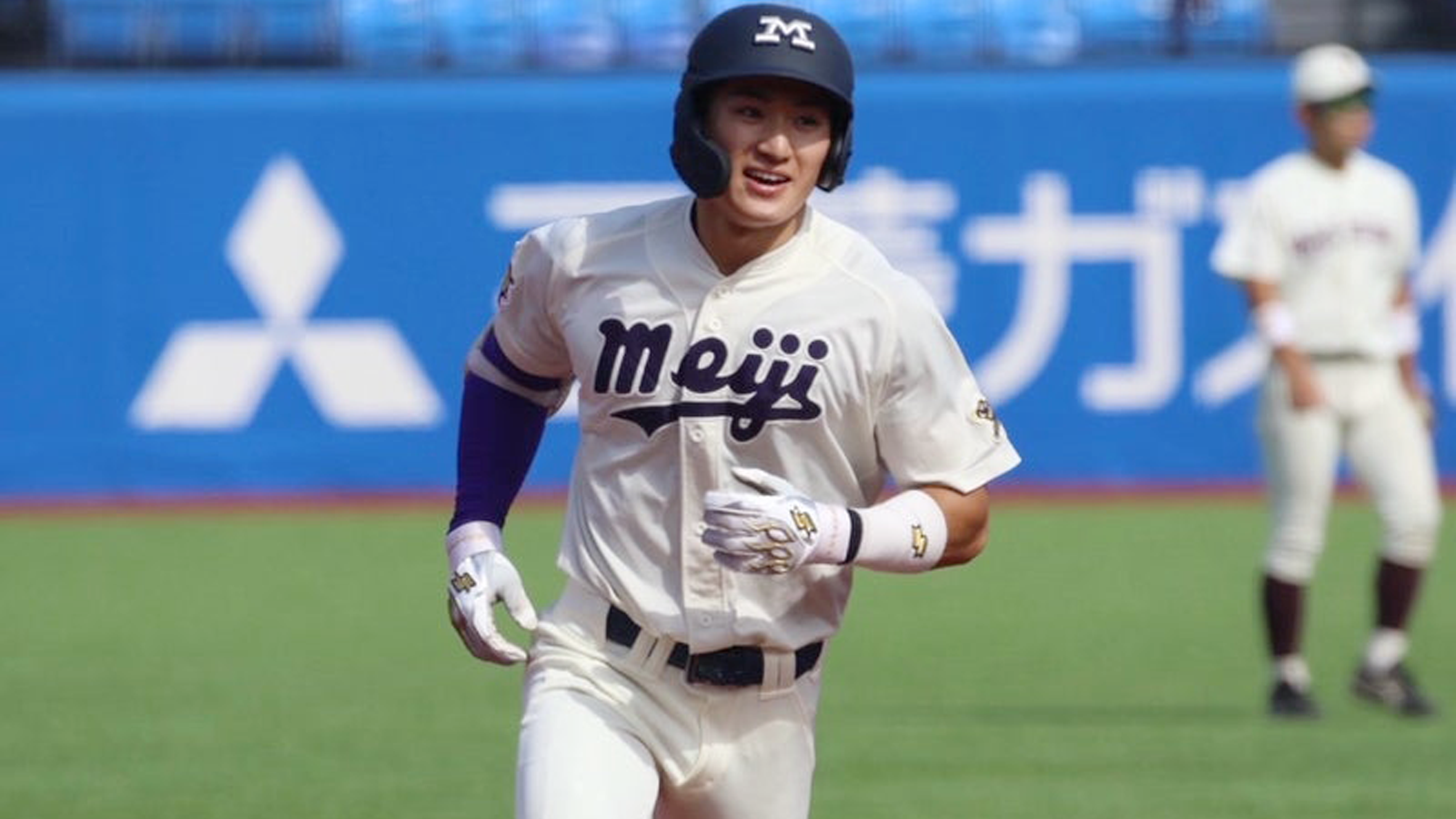 【大学野球】明大・岡田啓吾、驚愕の5秒69！プロ垂涎の「快足」で東大を圧倒　NPBスカウトも「トップクラス」と太鼓判
