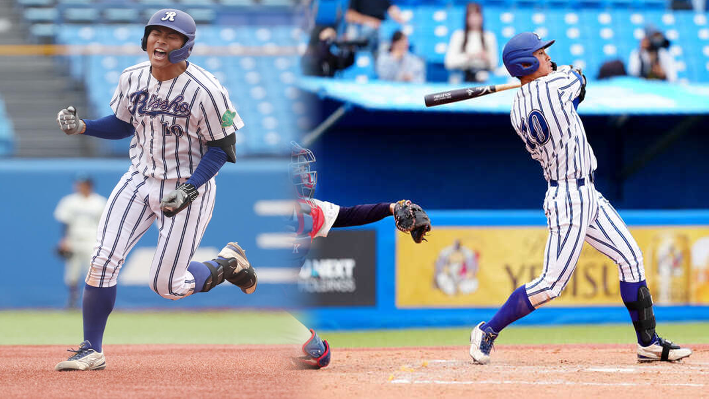 【大学野球】立正大の1年生・高田庵冬が1試合2発！「今岡誠」以来の快挙、神宮に怪物現る