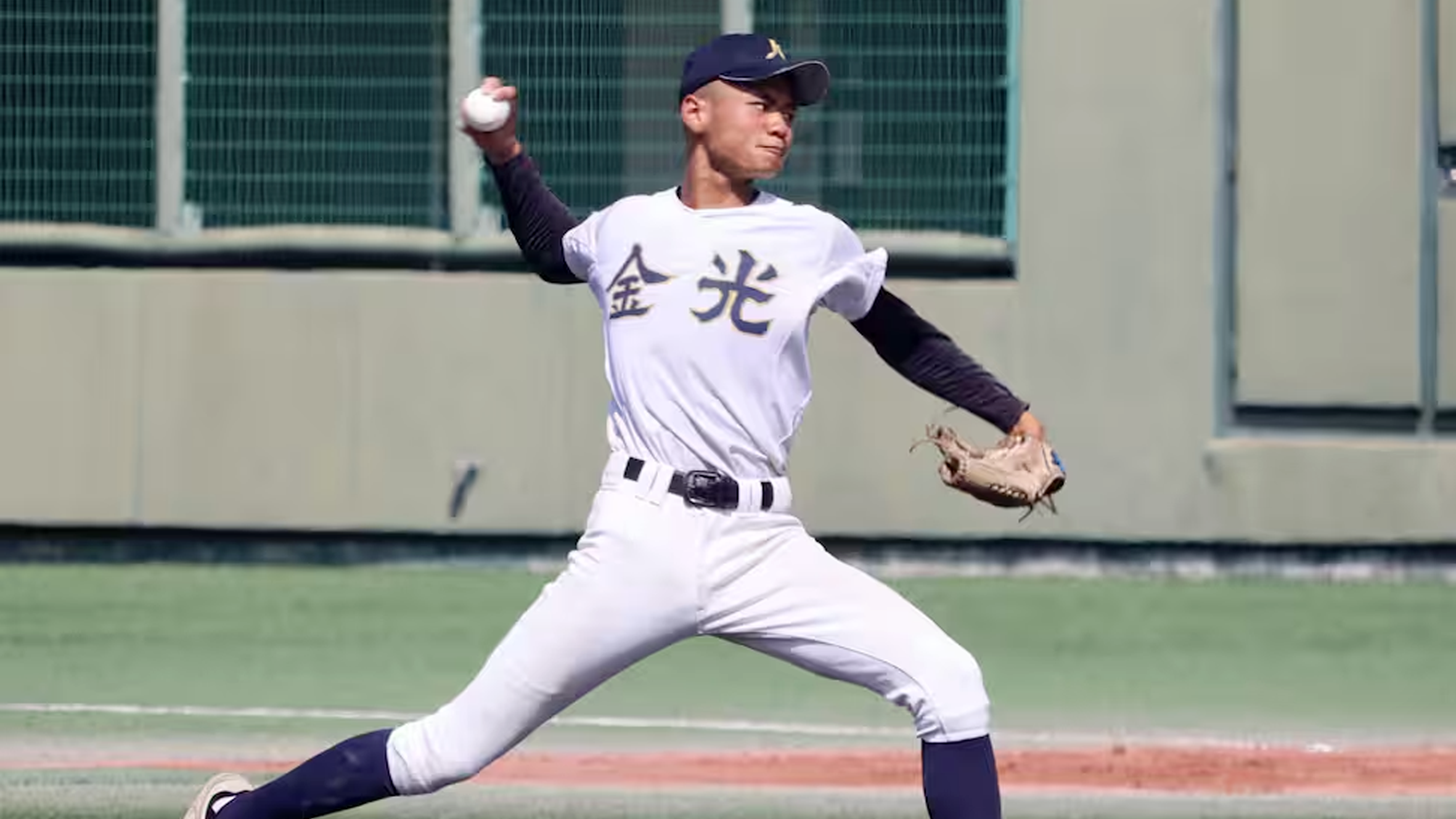 【夏季大阪府大会】金光大阪の2年生エース・猪井朝陽が5回参考完全試合の衝撃デビュー！