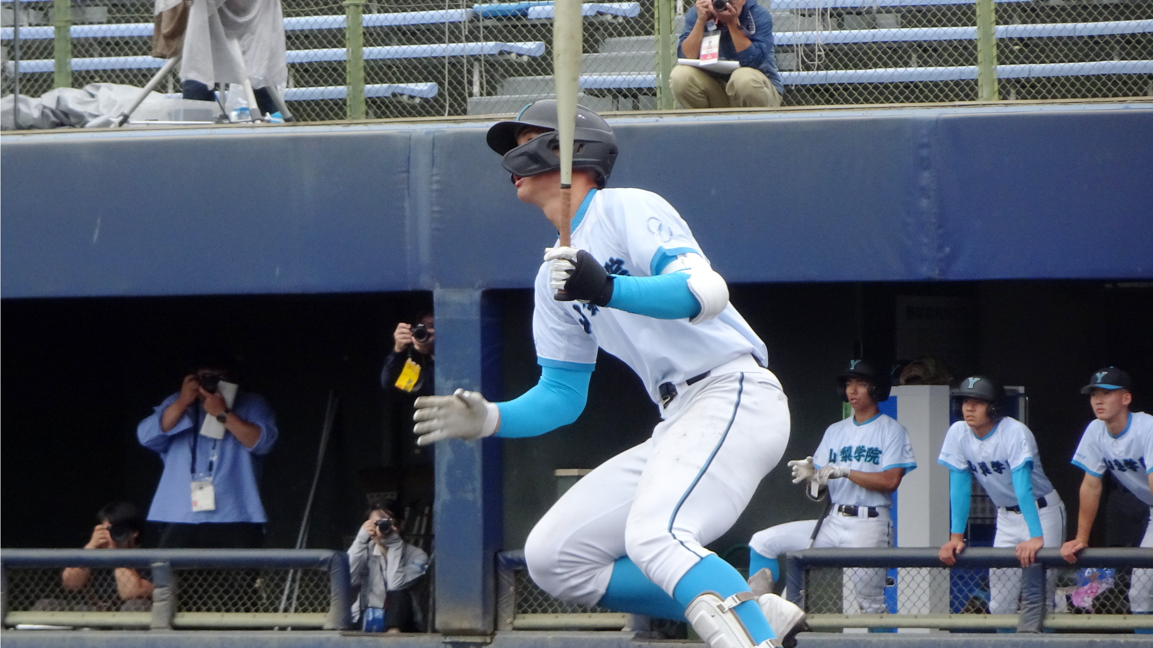 【夏季山梨県大会】今秋ドラ1候補・山梨学院の菰田陽生が復活の高校通算39号特大2ラン！