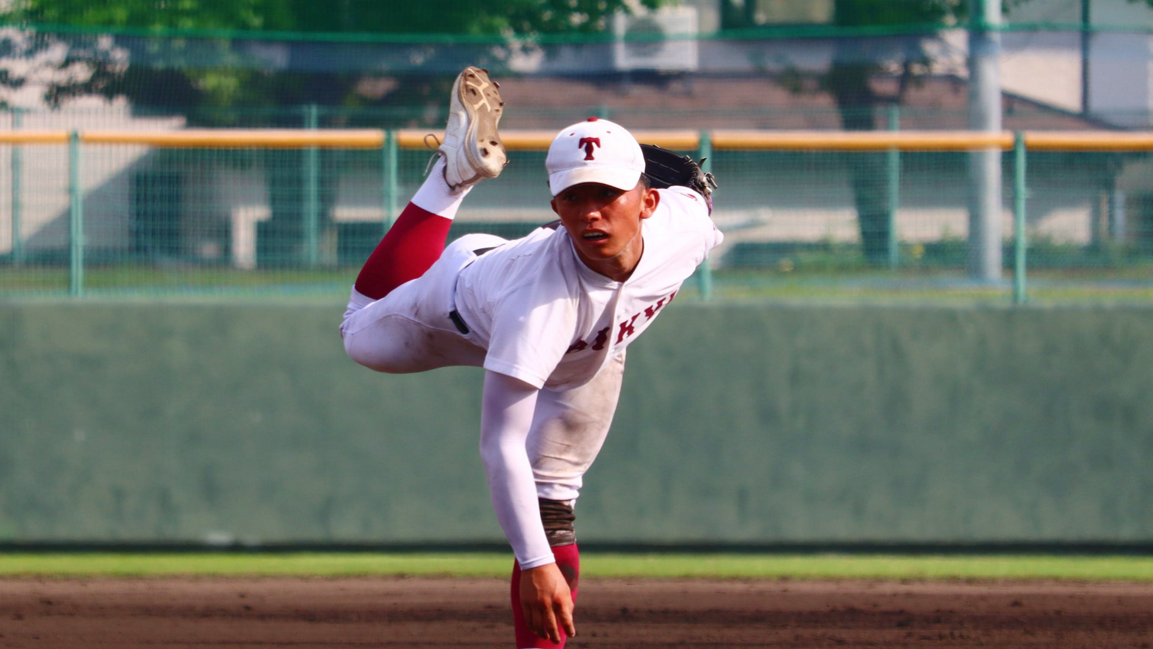 【夏季和歌山県大会】プロ注目の耐久・野崎健友が自己最速148キロを計測！6回2安打1失点